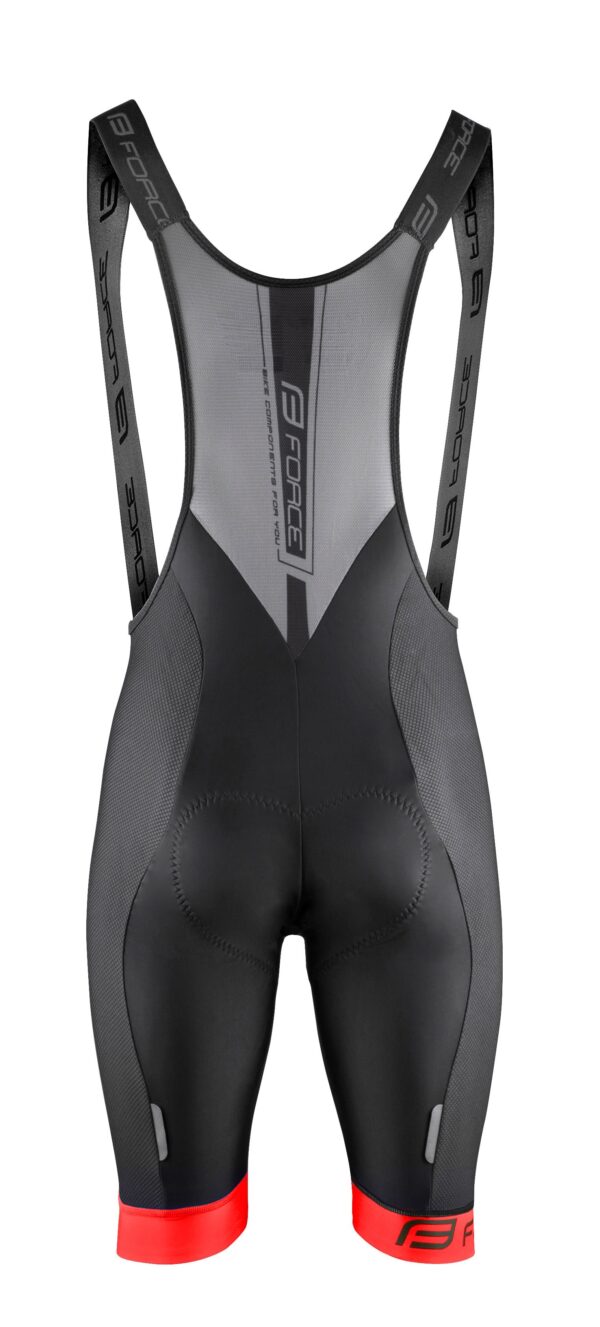 Force B 51 Bibshort Black/Red κολάν ποδηλασίας