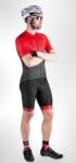Force B 51 Bibshort Black/Red κολάν ποδηλασίας