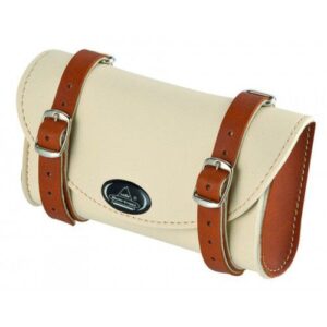 Montegrappa Leather Saddle Bag Brown