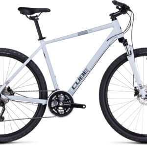 Cube ποδήλατο trekking Nature Pro frostwhite 'n' grey