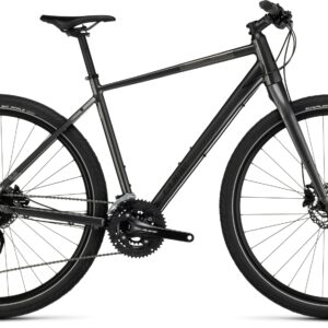Cube ποδήλατο πόλης fitness Hyde graphite 'n' black