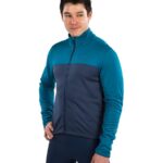 Pearl Izumi Quest Thermal Jersey Teal Navy