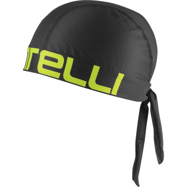 Castelli Bandana Black/Electric Lime
