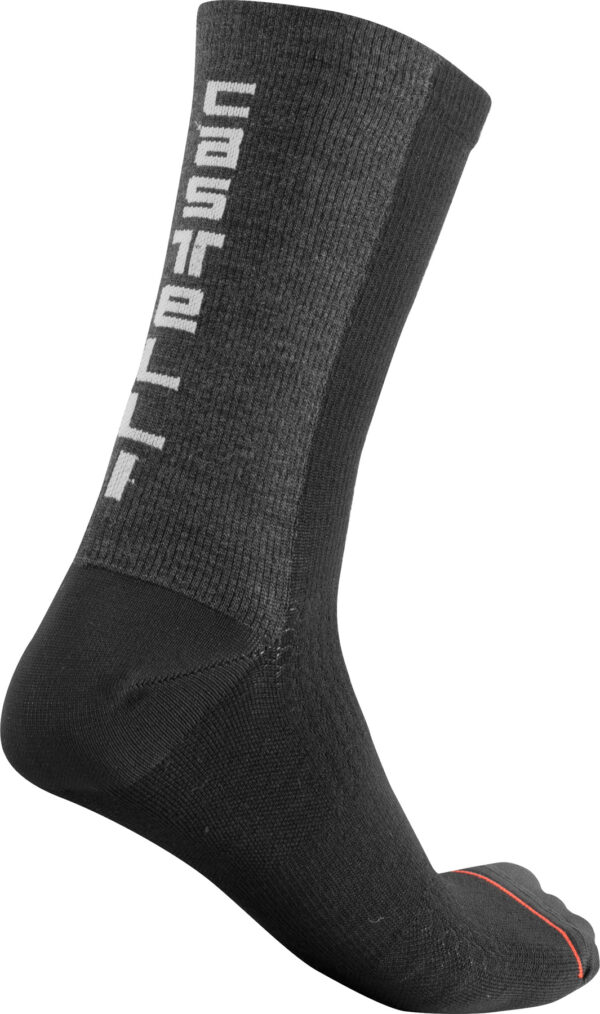 Castelli Bandito Wool 18 Socks Black