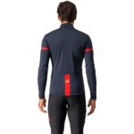 Castelli Fondo 2 Jersey FZ savile blue /red reflex