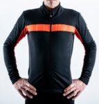Castelli Mortimolo VI Jacket Light Black/Fiery Red