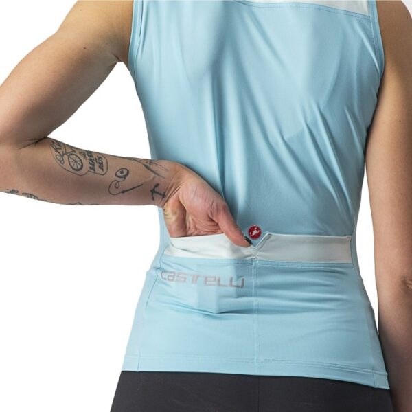 Castelli Solaris Sleeveless Jersey Women's - skylight/light acqua