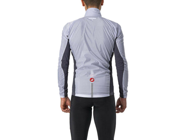 Castelli Squadra Stretch Jacket Silver Grey/Dark Grey