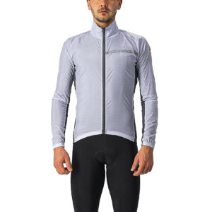 Castelli Squadra Stretch Jacket Silver Grey/Dark Grey
