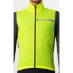 Castelli Squadra Stretch Vest Yellow Fluo/Dark Grey