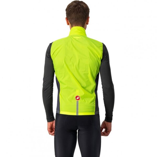 Castelli Squadra Stretch Vest Yellow Fluo/Dark Grey