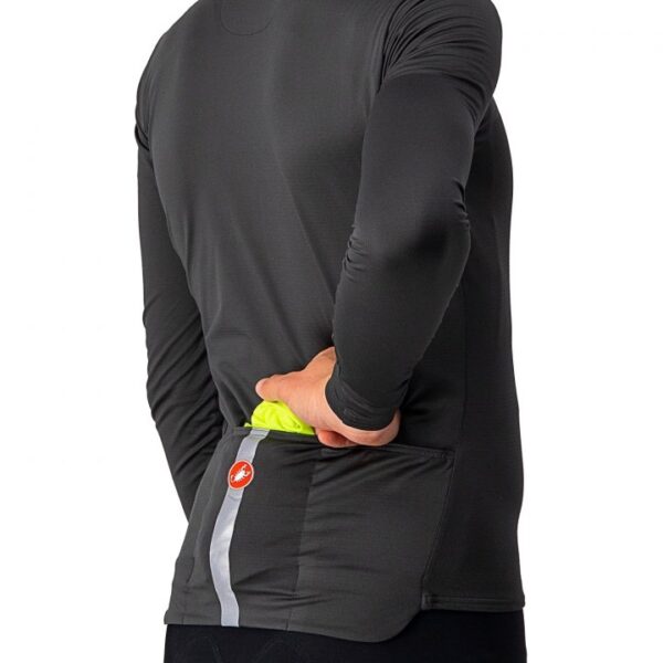 Castelli Squadra Stretch Vest Yellow Fluo/Dark Grey