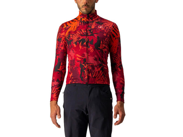Castelli Unlimited Thermal Jersey Bordeaux / Pro Red