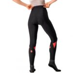 Castelli Velocissima Woman Tight Black/Brilliant Pink
