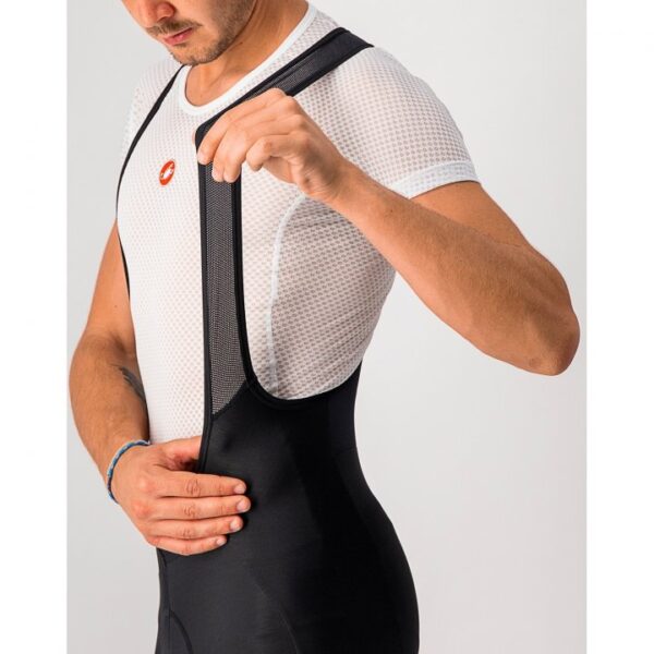 Castelli Velocissimo 5 Bibtight Black/Red Reflex