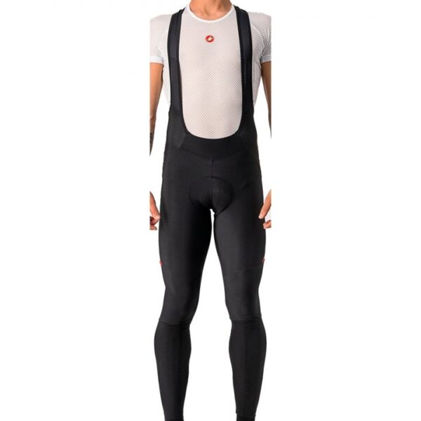 Castelli Velocissimo 5 Bibtight Black/Red Reflex