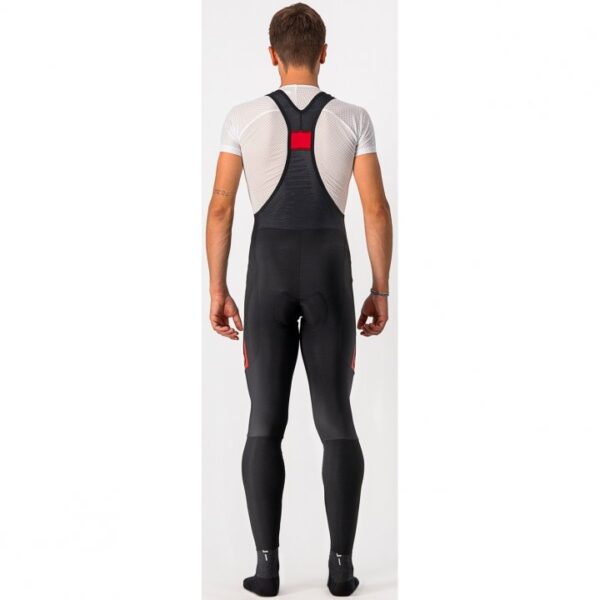 Castelli Velocissimo 5 Bibtight Black/Red Reflex