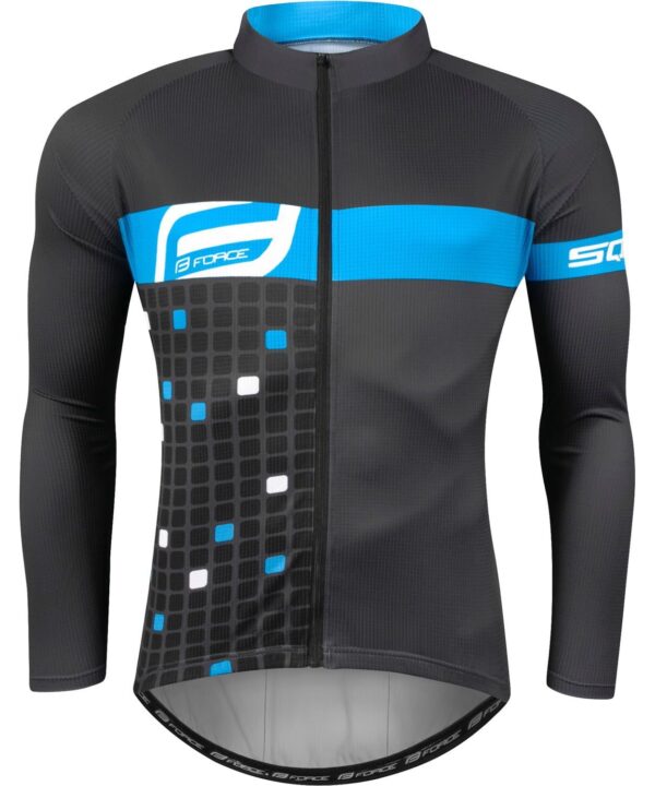 Force Square LS Jersey Blue