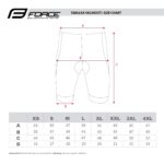 Force χειμερινό κολάν ποδηλασίας Z68 Tight with pad