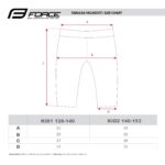 Force παιδικό κολάν ποδηλασίας Shorts F kid