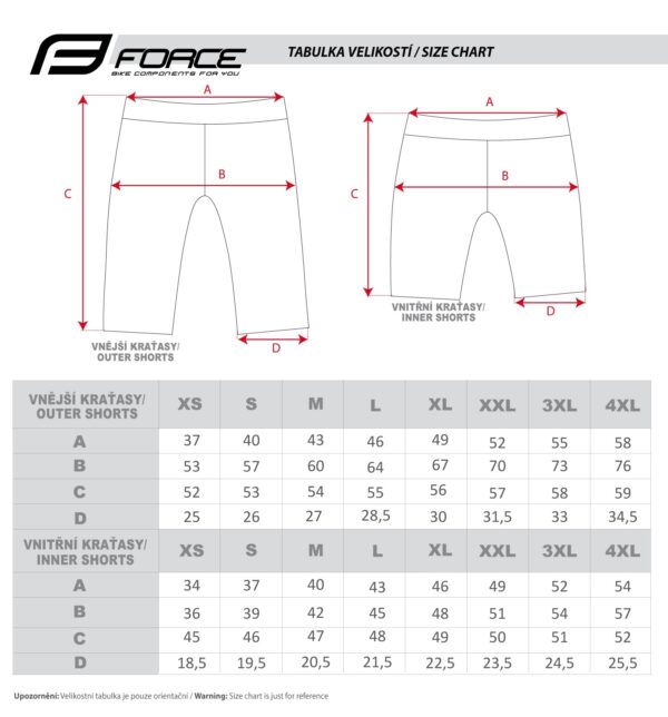 Force MTB-11 Βερμούδα Ποδηλασίας